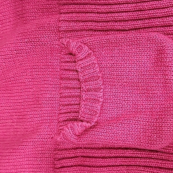 Pink Cardigan/Button Down Sweater PS - Picture 4 of 7